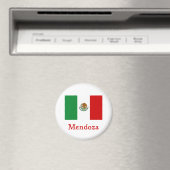 Aimant Drapeau mexicain Mendoza (In Situ (Lave-vaisselle))