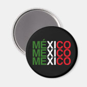 AIMANT DRAPEAU MEXIQUE (Recto/Verso)