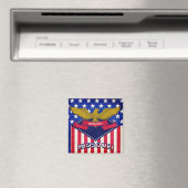 Aimant Drapeau Missouri USA (In Situ (Lave-vaisselle))