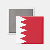 Aimant Drapeau mondial de Bahreïn (Recto/Verso)