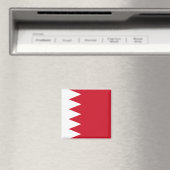 Aimant Drapeau mondial de Bahreïn (In Situ (Lave-vaisselle))