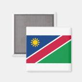 Aimant Drapeau Namibie (Recto/Verso)