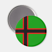 Aimant Drapeau national de Carélie (Recto/Verso)