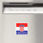 Aimant Drapeau national de Croatie Zastava Hrvatske (In Situ (Lave-vaisselle))
