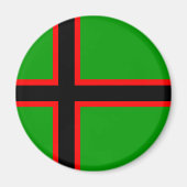 Aimant Drapeau national de Karelia (Devant)