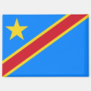 Aimant Drapeau national de l'aimant rectangle de la RDC