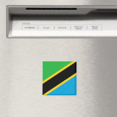 Aimant Drapeau national de Tanzanie (In Situ (Lave-vaisselle))