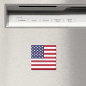 Aimant "Drapeau national des États-Unis d'Amérique USA (In Situ (Lave-vaisselle))