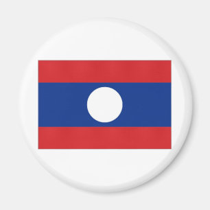 Aimant Drapeau national des Laotiens