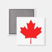 Aimant drapeau national du Canada (Recto/Verso)