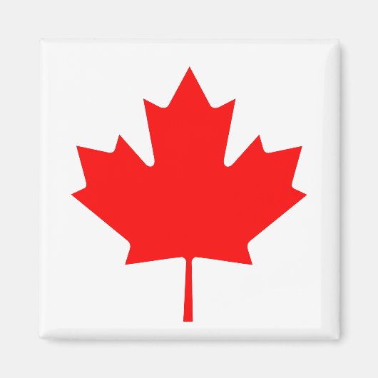 Aimant drapeau national du Canada (Devant)