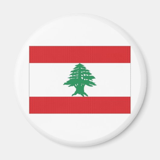 Aimant Drapeau national du Liban (Devant)