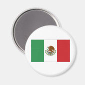 Aimant Drapeau national du Mexique (Recto/Verso)