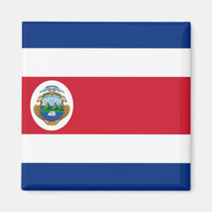 Aimant Drapeau national du monde du Costa Rica