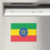 Aimant Drapeau national du rectangle magnétique de l'Éthi (In Situ (Lave-vaisselle))