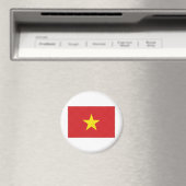 Aimant Drapeau national du Viet Nam (In Situ (Lave-vaisselle))