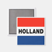 Aimant Drapeau néerlandais (Recto/Verso)