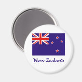 Aimant Drapeau néo-zélandais (Recto/Verso)