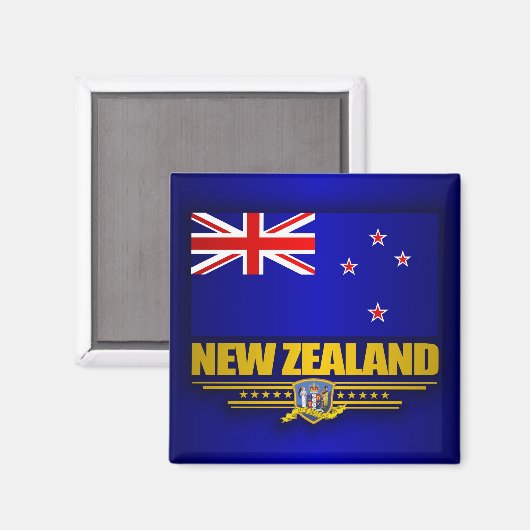 Aimant Drapeau néo-zélandais (Recto/Verso)