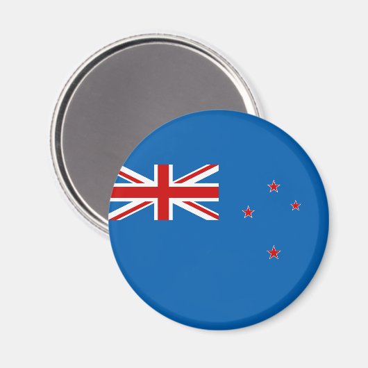 Aimant Drapeau néo-zélandais (Recto/Verso)