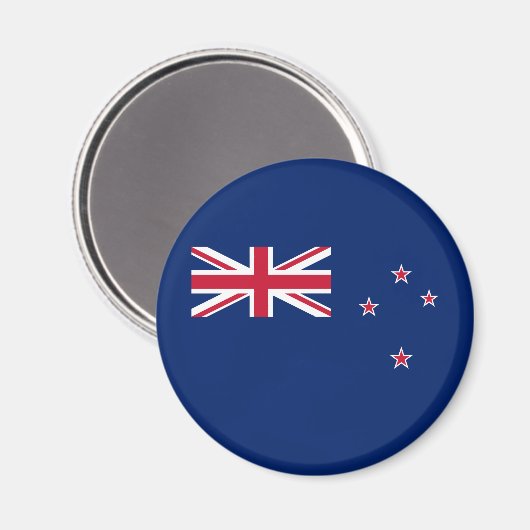 Aimant Drapeau néo-zélandais (Recto/Verso)