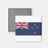 Aimant Drapeau néo-zélandais (Recto/Verso)