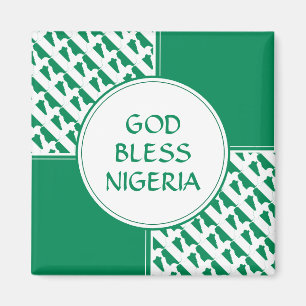 Aimant Drapeau NIGERIA Patriotique Nigérian Naija
