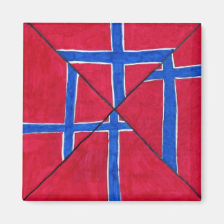 Aimant Drapeau norvégien