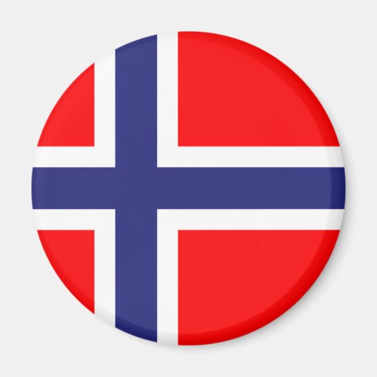 Aimant Drapeau norvégien (Devant)