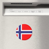 Aimant Drapeau norvégien (In Situ (Lave-vaisselle))