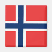 Aimant Drapeau norvégien (Devant)