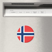 Aimant Drapeau norvégien (In Situ (Lave-vaisselle))