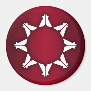 Aimant Drapeau Oglala Lakota