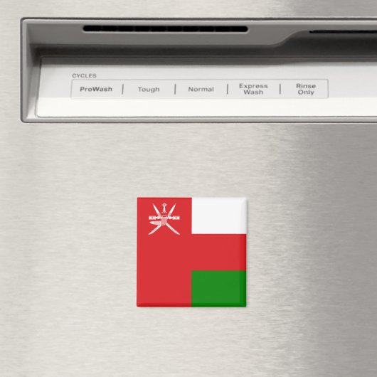 Aimant Drapeau Oman (In Situ (Lave-vaisselle))