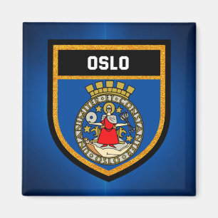 Aimant Drapeau Oslo