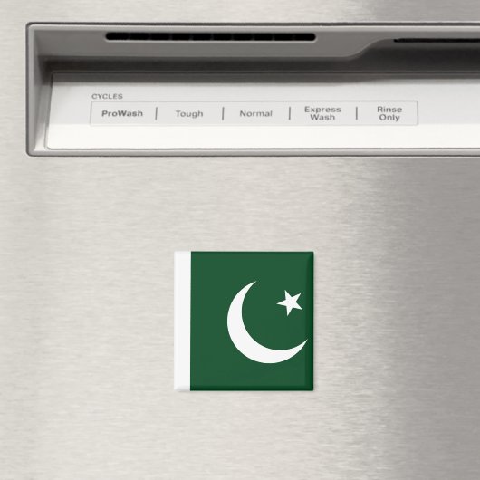 Aimant Drapeau pakistanais (In Situ (Lave-vaisselle))