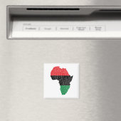 Aimant Drapeau panafricain Noir Histoire Mois Art Design (In Situ (Lave-vaisselle))