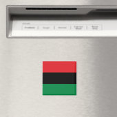 Aimant Drapeau panafricain UNIA (In Situ (Lave-vaisselle))