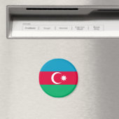 Aimant Drapeau patriotique azerbaïdjanais (In Situ (Lave-vaisselle))