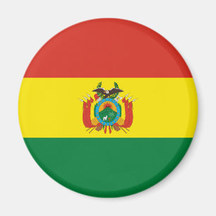 Aimant Drapeau patriotique bolivien