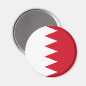 Aimant Drapeau patriotique de Bahreïn (Recto/Verso)