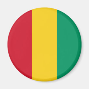 Aimant Drapeau patriotique de la Guinée