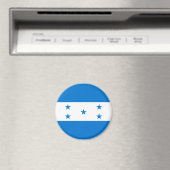 Aimant Drapeau patriotique du Honduras (In Situ (Lave-vaisselle))