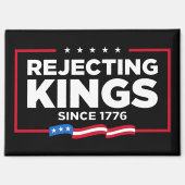 Aimant Drapeau Patriotique USA depuis 1776 (Recto)