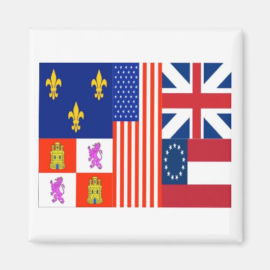 Aimant Drapeau Pensacola (Devant)