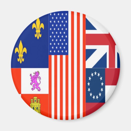 Aimant Drapeau Pensacola (Devant)