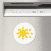 Aimant Drapeau philippin - Fier d'être Pinoy ! (In Situ (Lave-vaisselle))