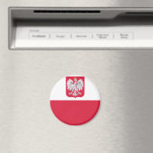 Aimant Drapeau polonais (In Situ (Lave-vaisselle))