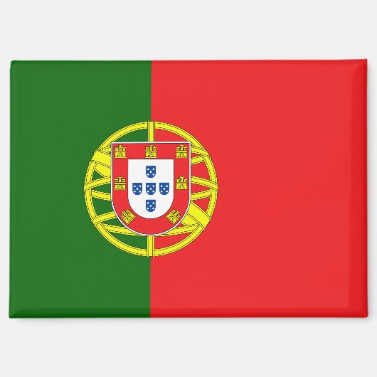Aimant Drapeau portugais (Recto)