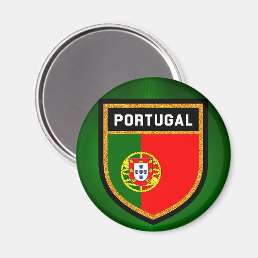 Aimant Drapeau Portugal (Recto/Verso)
